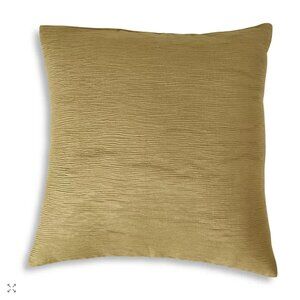 Donna Karan Home Collection Gilded Gold Euro Pillow Sham